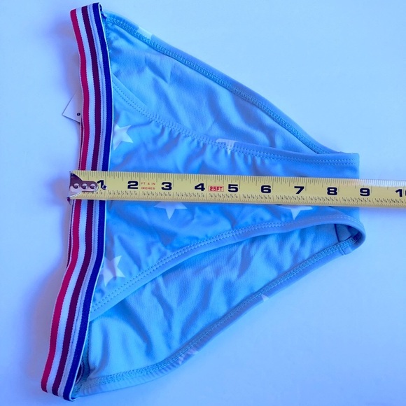 NEW NOBO Swim Bikini Bottom Stars Small Blue Women’s - Picture 6 of 11